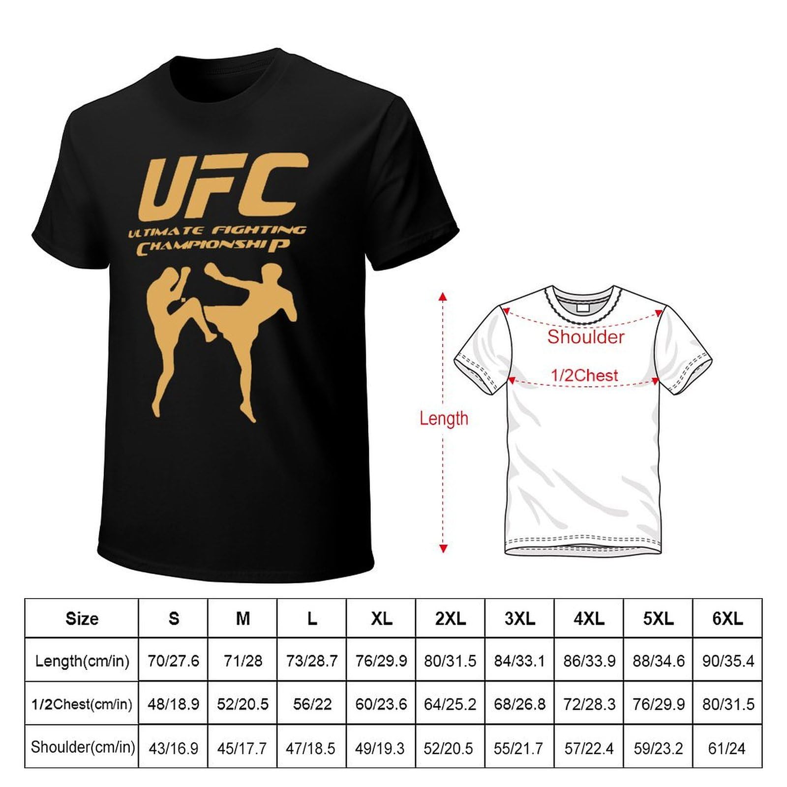 Amazon.co.jp: Tシャツ メンズ UFC 究極格闘技 MMA ティーシャツ