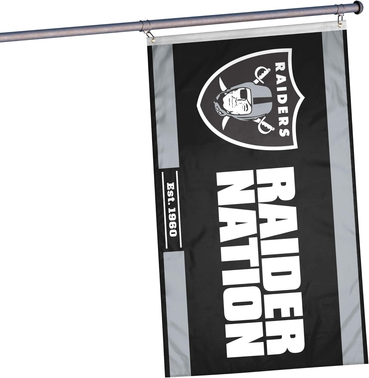 NFL 3' x 5' Team Logo Slogan Horizontal Flag