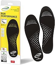 Noene RUN PERFORMANCE Invisible Antishock Insoles for Sports Shoes Perfect for Sports and Everyday Life Ideal for Men and Women H: 2 mm