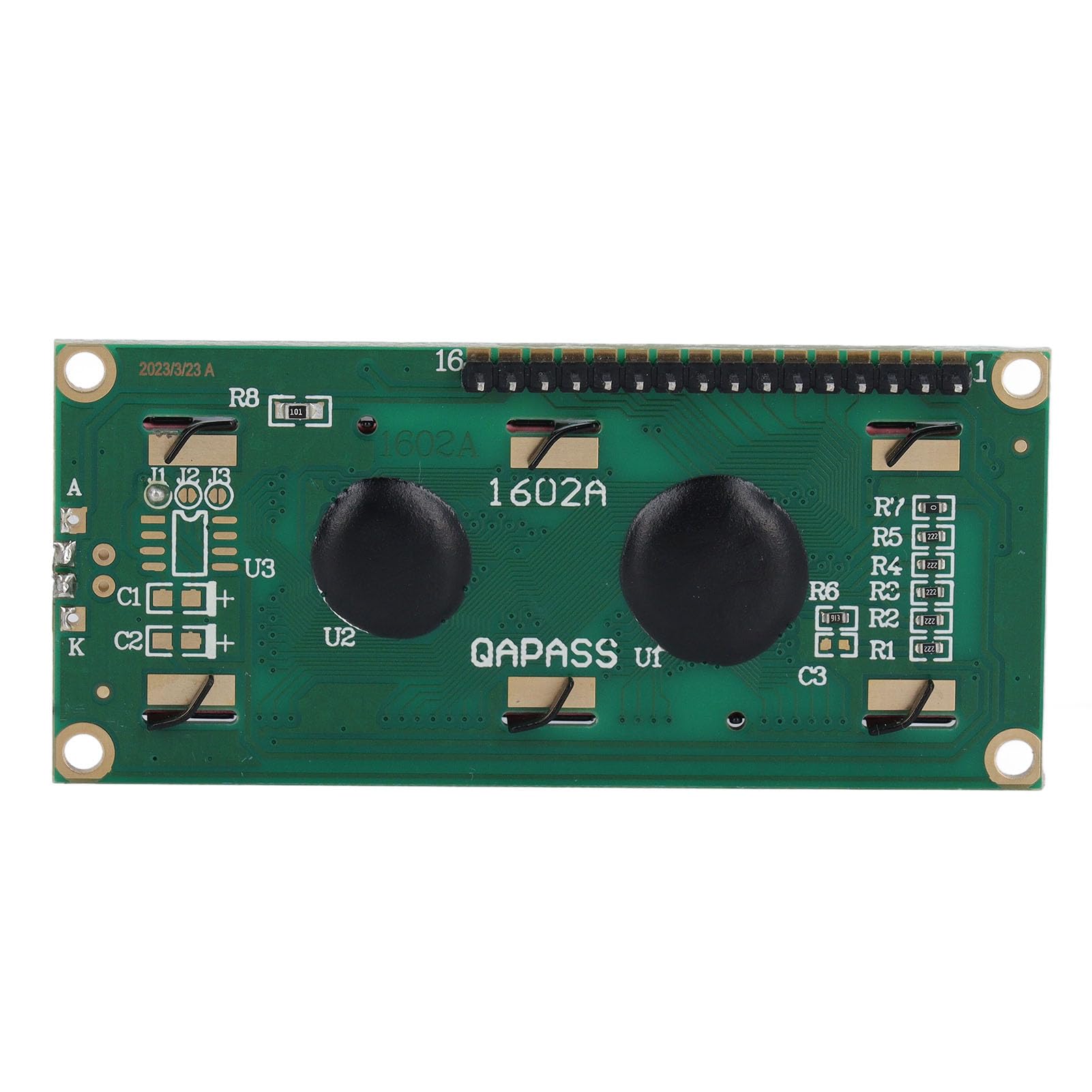 Fafeicy Medidor de Circuito Integrado PCB Digital IC Tester 7 a 12VDC Pantalla LED Prueba de 3 Segundos Amplio Rango de Temperatura para Técnicos de Reparación y Banco de Trabajo Electrónico de la