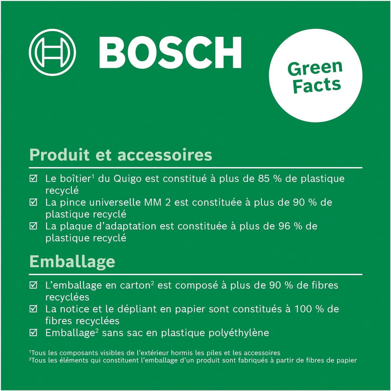 Laser Bosch Quigo : L