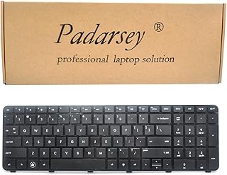 Padarsey Replacement Keyboard for HP Pavilion DV7-6100 DV7-6000 DV7-6200 DV7t-6C00 DV7-6C DV7t-6000 DV7-6C95DX DV7-6B Series Black US Layout