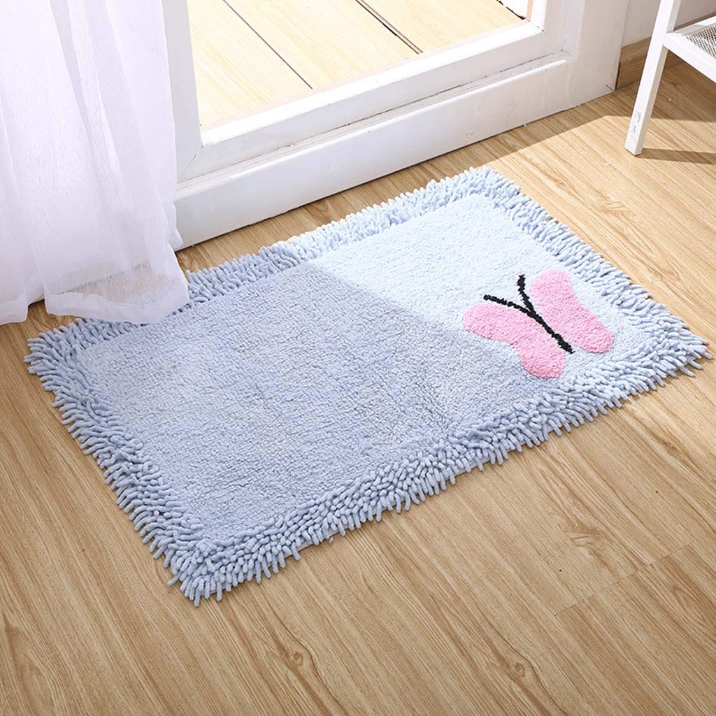 Tapis de chambre chenille coton au tissage premium