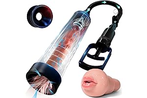 Quilloria Manual Vacuum Penis Extender: Enhance Your Pleasure with Realistic Mouth