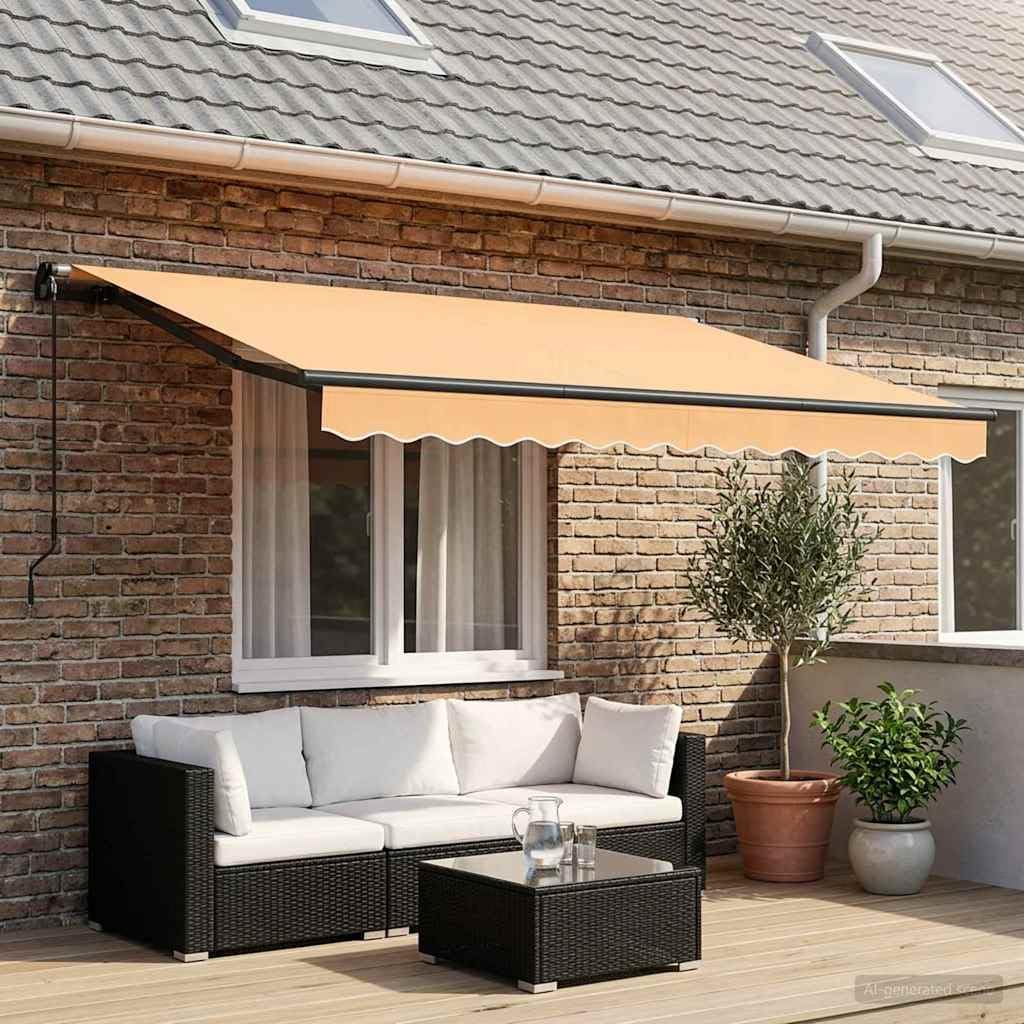 Tenda da sole con braccio snodato, 300 x 250 cm, manuale, colore