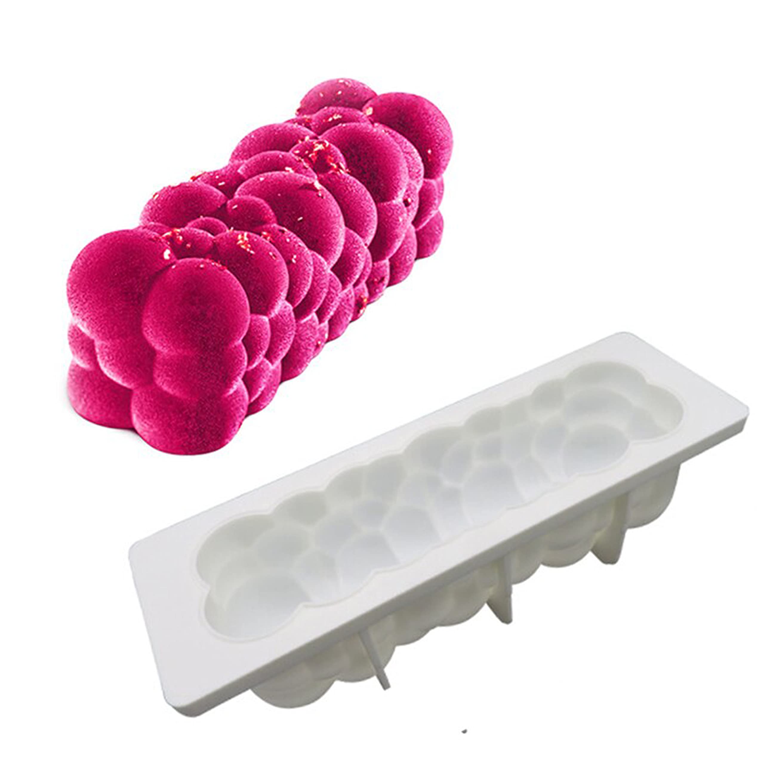 Silicone Molds Cake Decorating 3D Bubble STAMPO Atomic Mold for Baking Ice Cream Chocolate Mousse Desserts Mould Tools