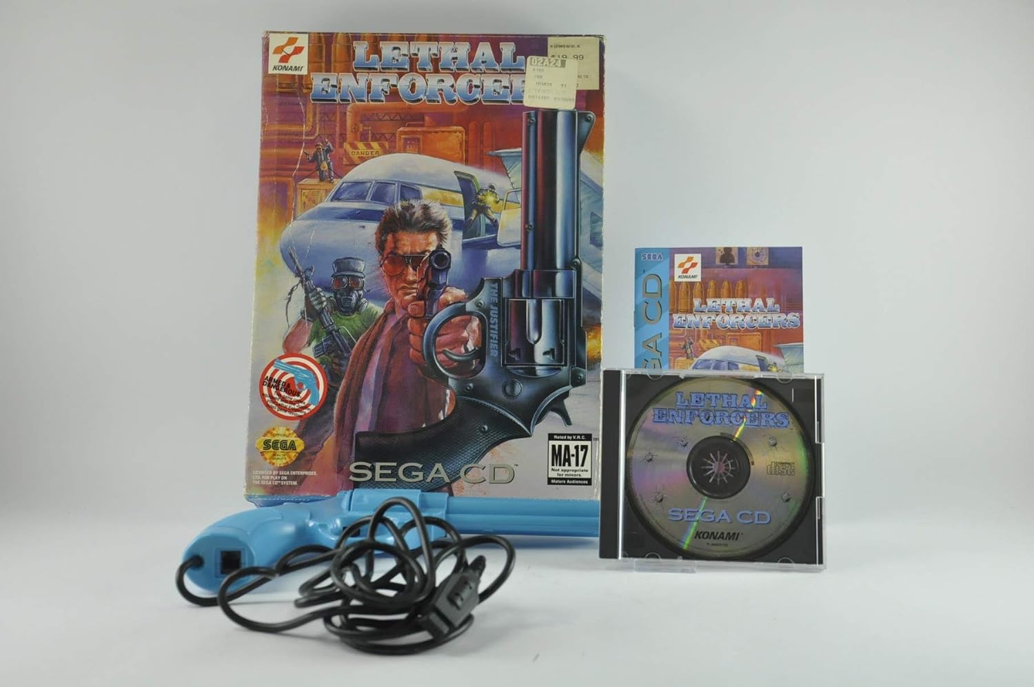 Lethal Enforcers Box Sega CD US Amazon.fr Jeux vidéo