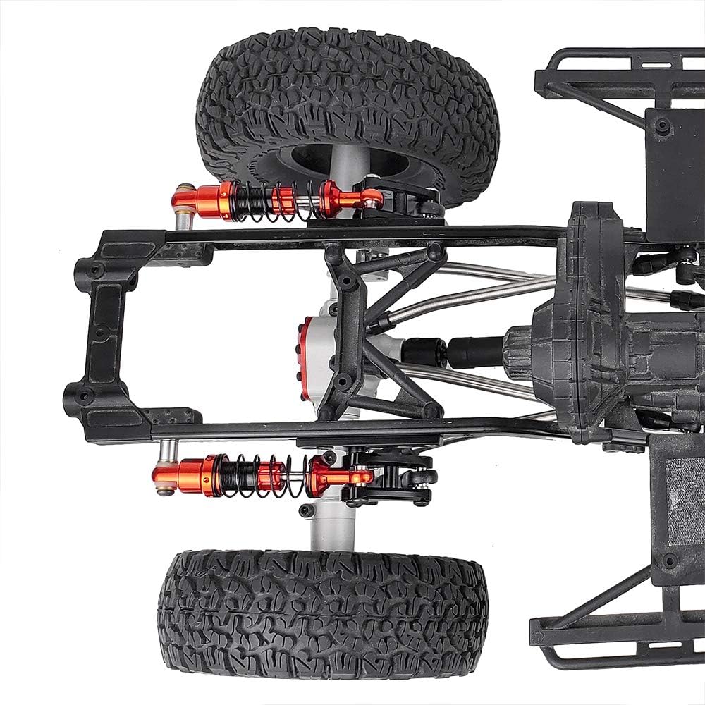 RCLions 2pcs RC Shock Absorber Damper 70mm Cantilever Suspension Kit for Axial SCX10 II 90046 Upgrade Parts 1/10 RC Crawler Car