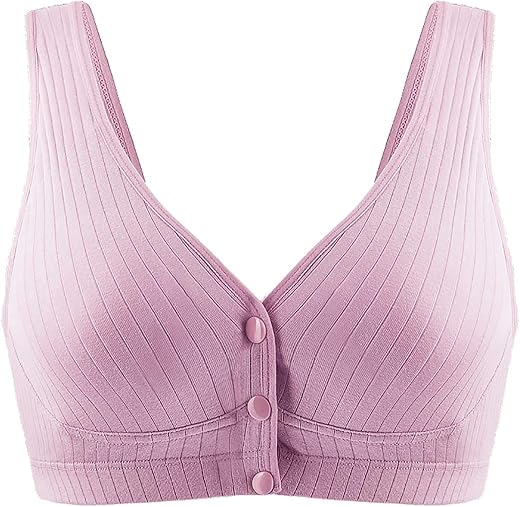 Momisy Women's Cotton Lightly Padded Wire Free Maternity Bra