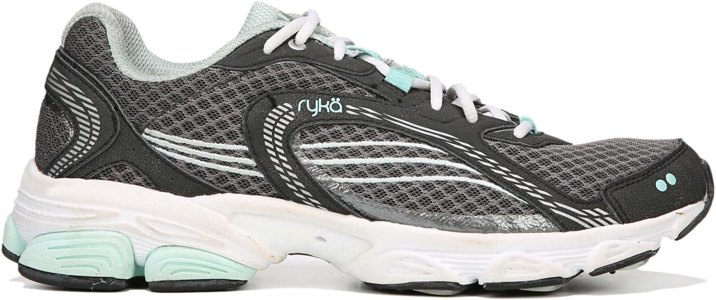 Ryka Ultimate Athletic Shoe 5 Grey/Black