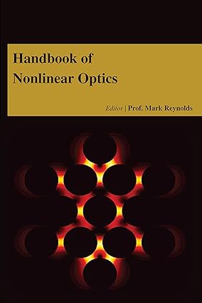 Handbook Of Nonlinear Optics