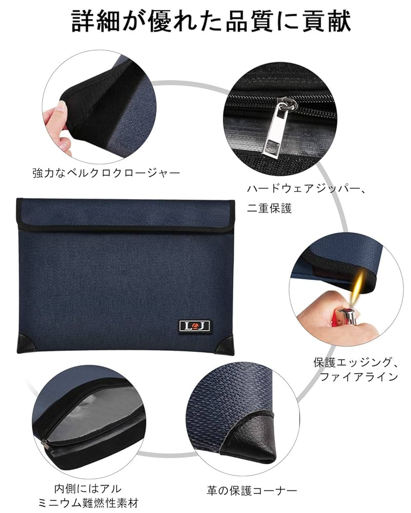 10%引き‼️耐火マネーバッグ 耐火防水キャッシュバッグ ジッパー付 楽天市場】耐火バッグ 集金袋 【防災・防犯の専門家監修