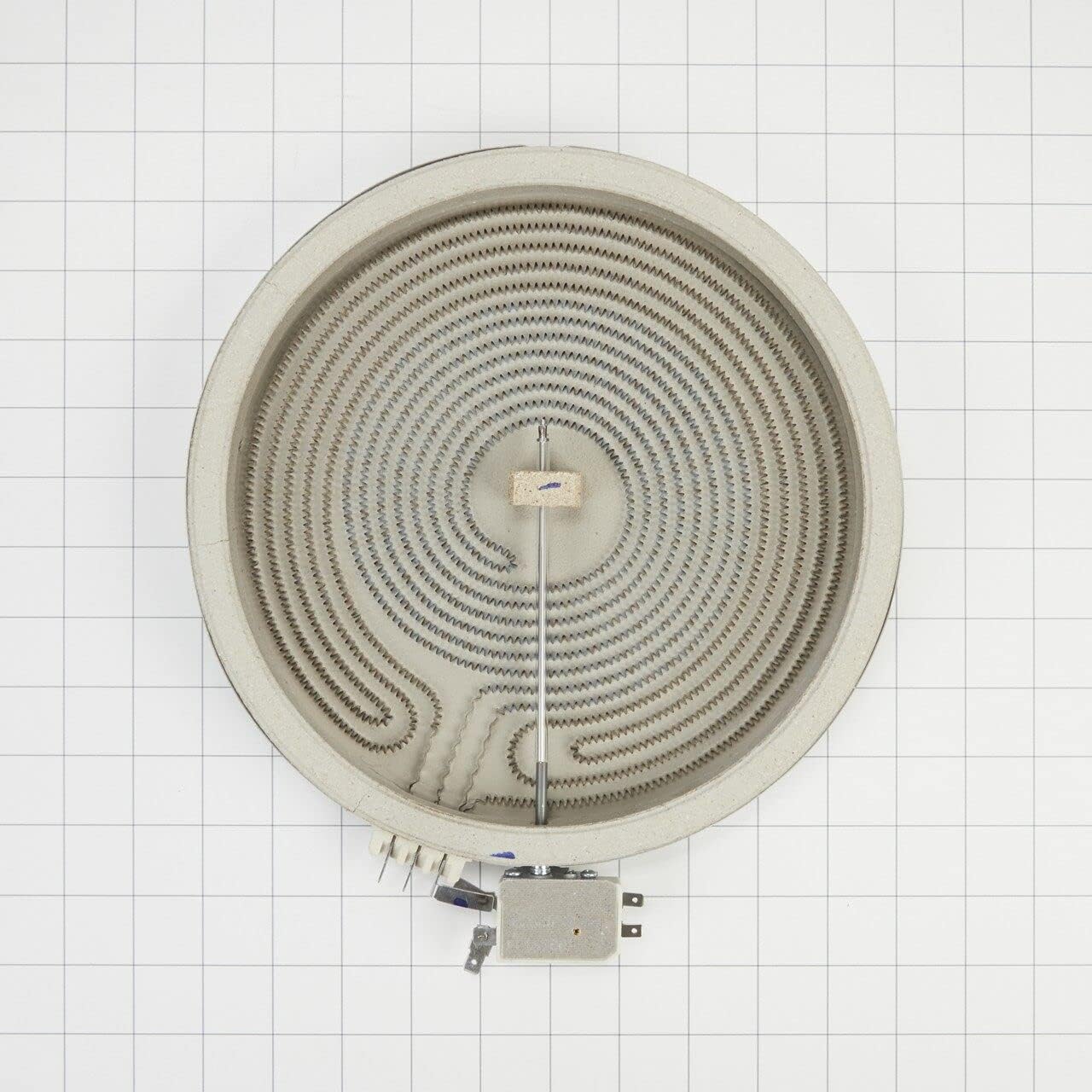 Whirlpool W11517959 10-inch Electric Range Radiant Surface Element, overhead view