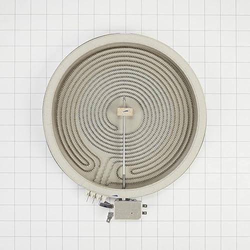 Miniatura 2 de Whirlpool W11517959 OEM 10" Elemento superficial radiante de la gama eléctrica, blanco