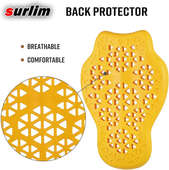 Protectores de Espalda para Motociclista CE Nivel 2 miniatura 3