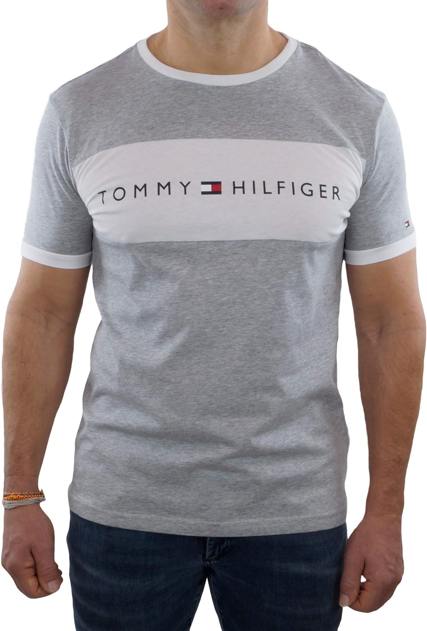 Tommy Hilfigermens LOGO FLAG T-Shirt (pack of 1)