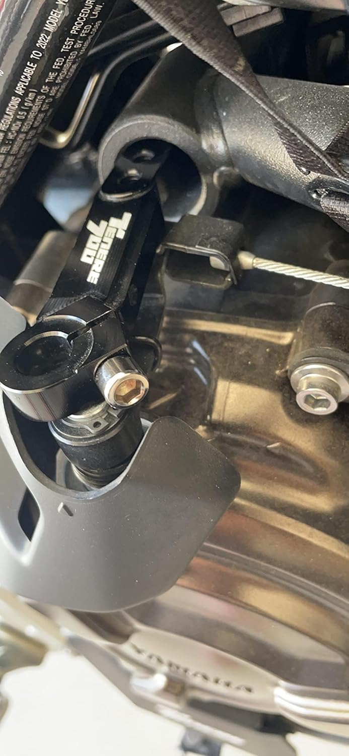 LANQIAN Tenere 700 Motorcycle Clutch Arm Extension Easy Pull Clutch Lever System for Tenere 700 2019 2020 2021 Soft Pull Clutch Installation for T7 2019-2021