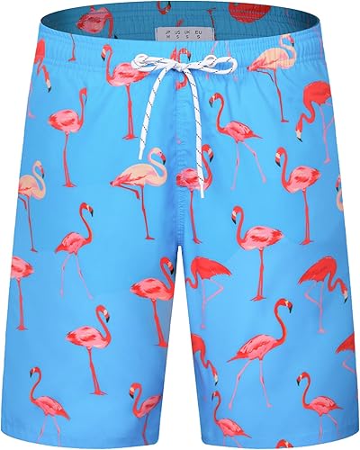 APTRO Men's Quick Dry Swim Trunks 9" Swimsuits Mesh Liner Beach Bathing Suits Long Swimming Shorts