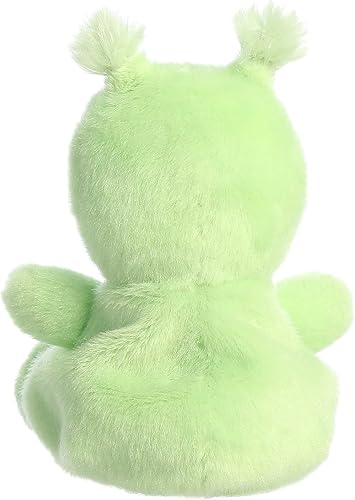 Miniatura 4 de Aurora® Adorable Palm Pals™ Ross Alien™ Animal de peluche, diversión de bolsillo, juego sobre la marcha, verde, 5 pulgadas