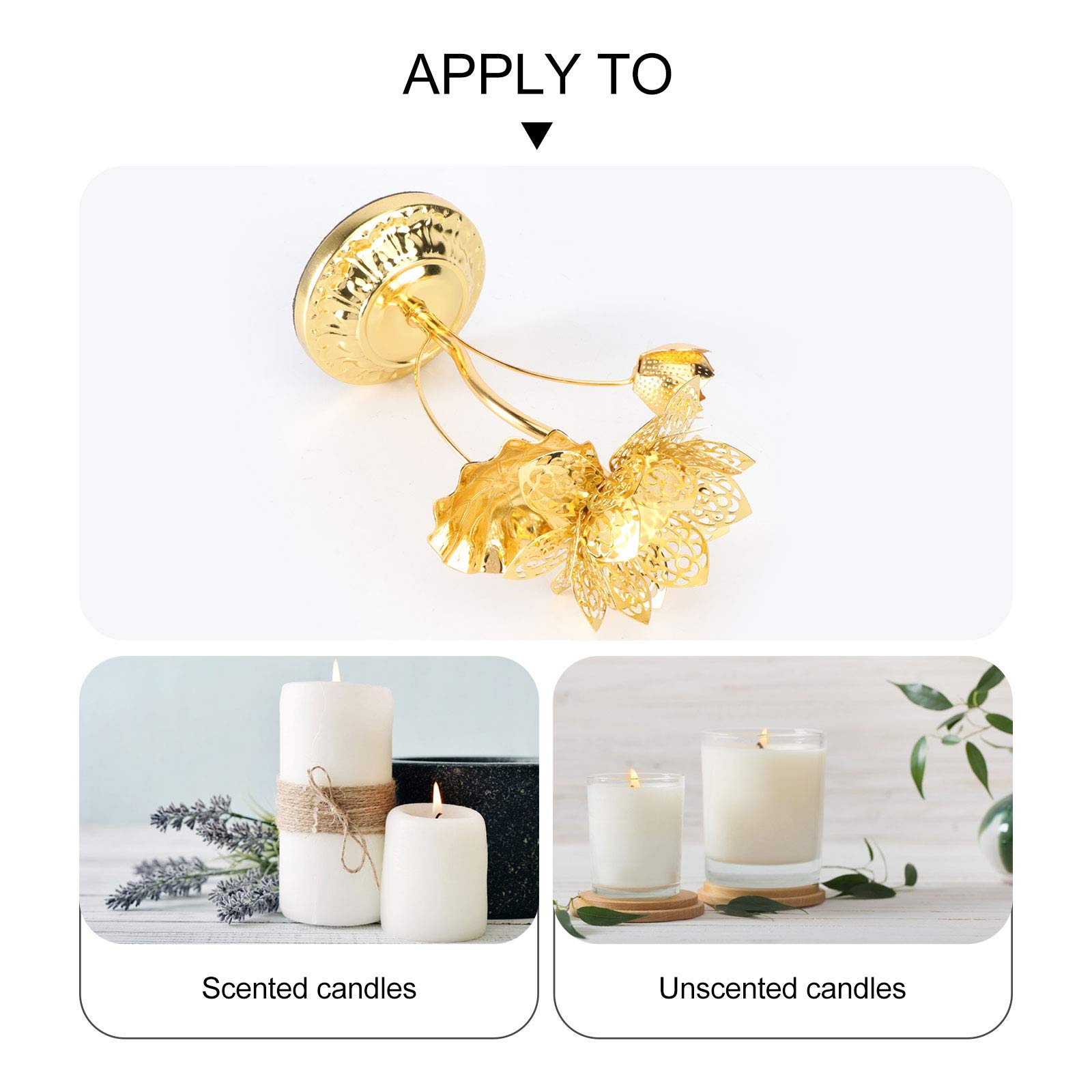 Bougeoir Fleur De Lotus Blanche En Coquille De Capiz - Maison