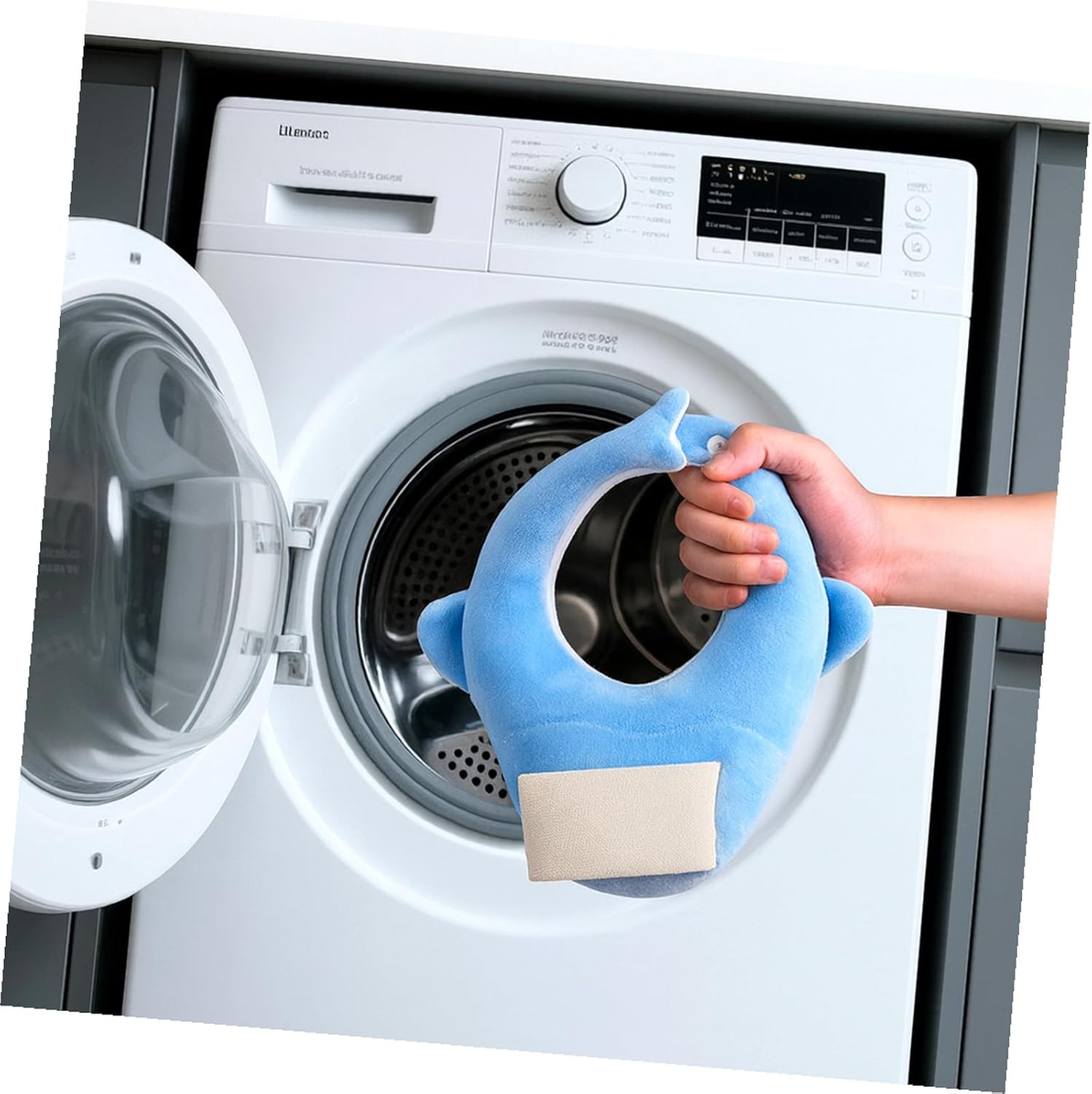 2-Pack Plush Whale Feeding Support Pillow – Parent-Assist Nursing Aid, Soft Arm Cushion, Comfortable & Washable image 5 of 5 B0FNJPPLGK