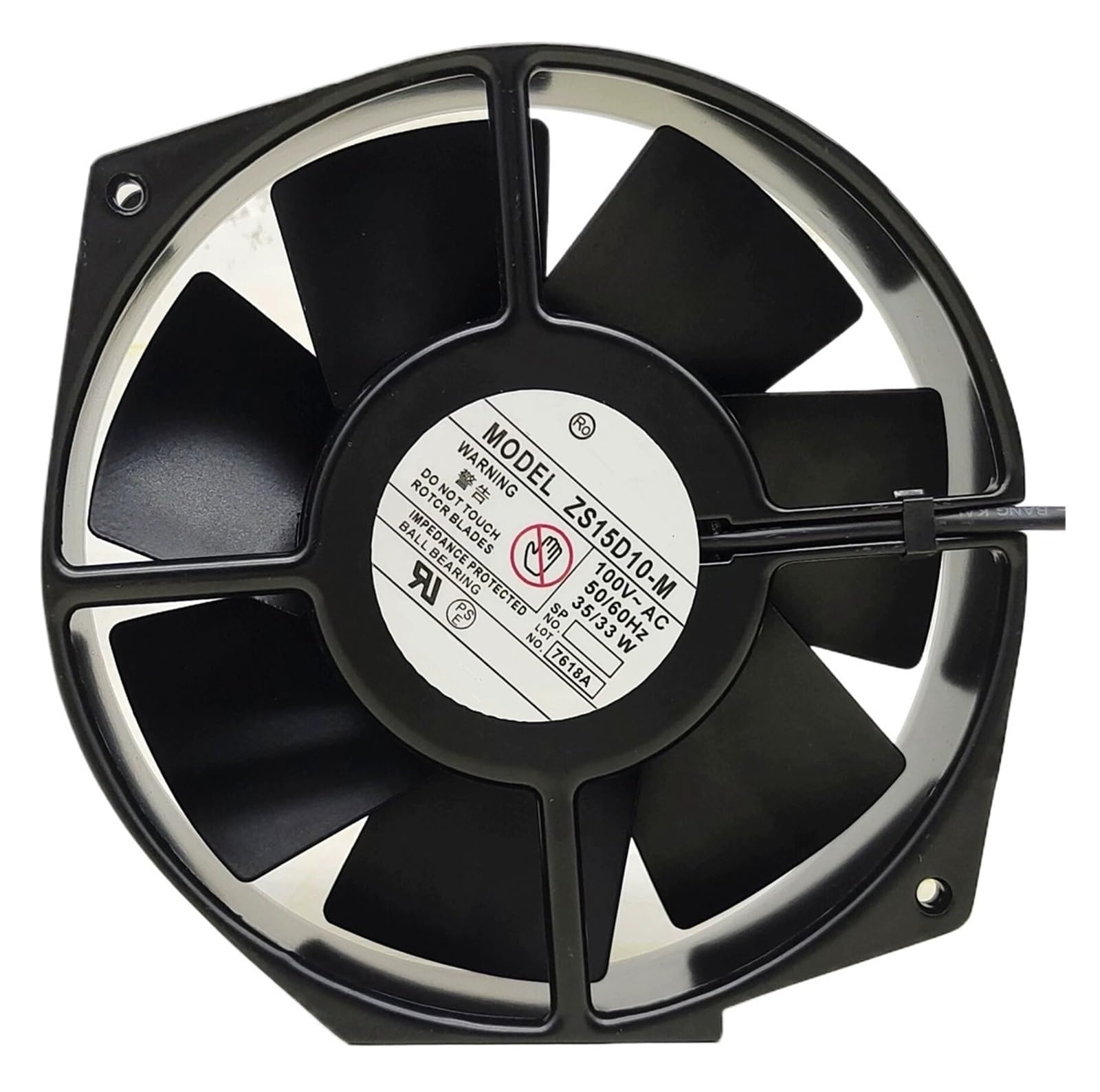 FSBNMNXPQ Cooling Fan ZS15D10-M AC 100V 0.35/0.33A 33/35W 17CM 172X150X38MM