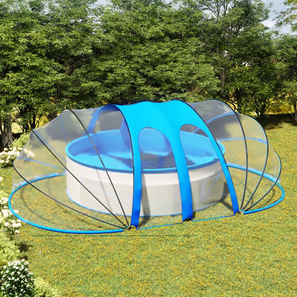 Owalna kopuła basenowa 620x410x210 cm