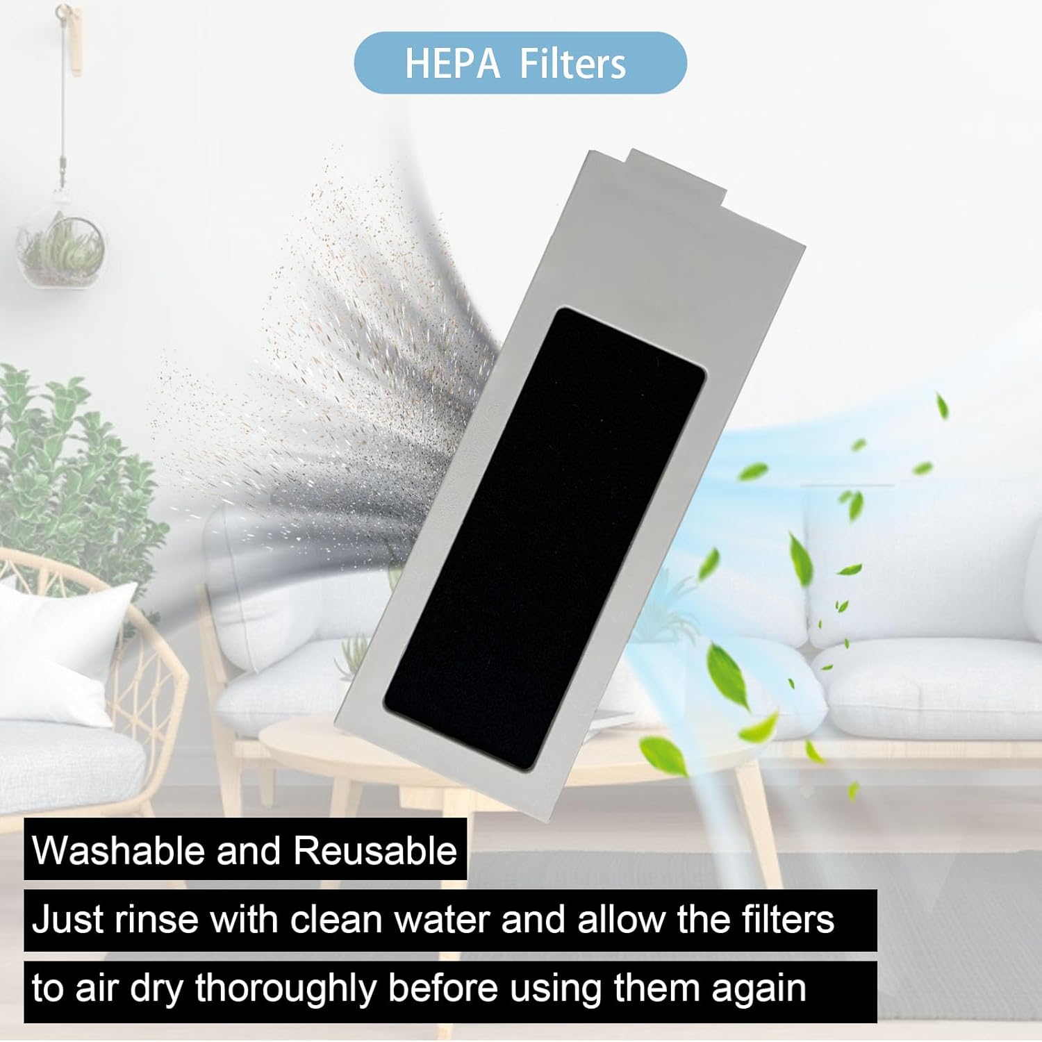 24 Pack Replacement Parts for ECOVACS Deebot T20 Omni / T20 Max / T20 Pro Robot Vacuum，Includes Main brushes, HEPA filter, Mop pad, Dust bag and Side brushes