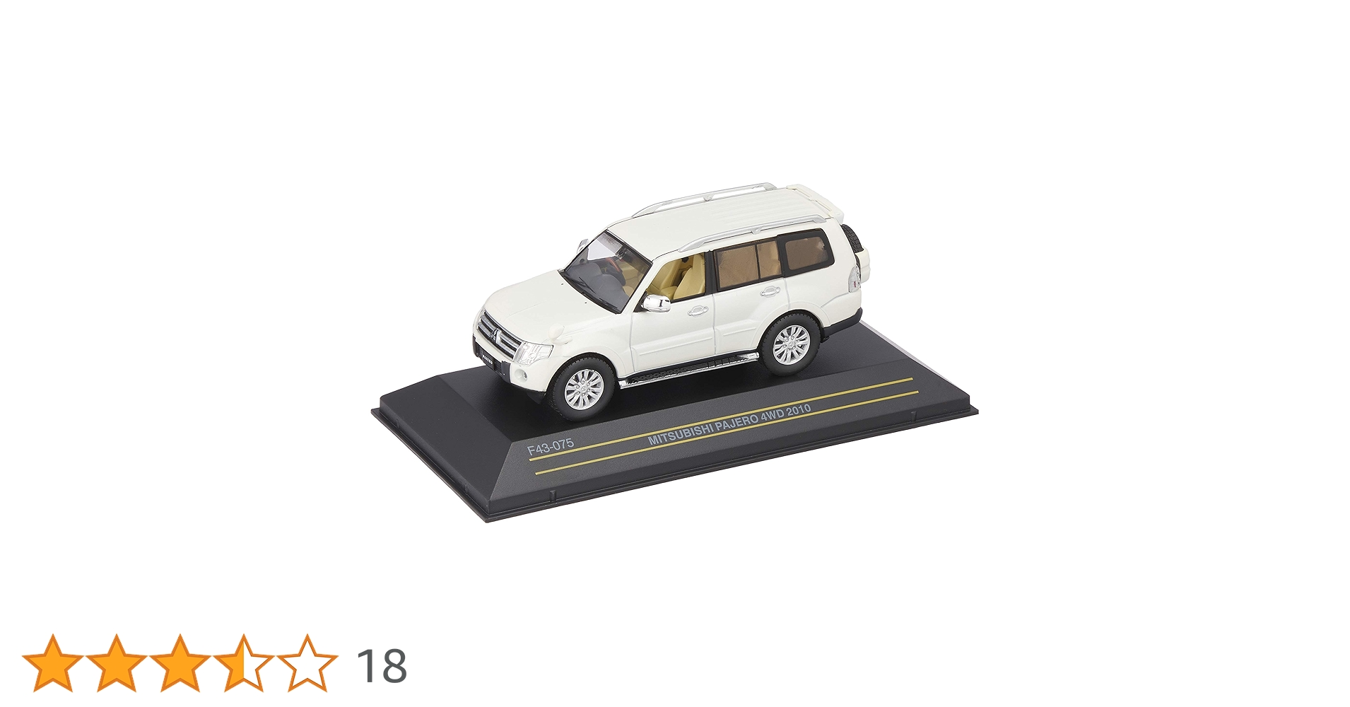三菱 パジェロ 2010年式 1/43 ダイキャスト ミニカー RAI’S高品質 送料無料 RAI'S 1/43 三菱パジェロ 2010年式 ミニカー 三菱