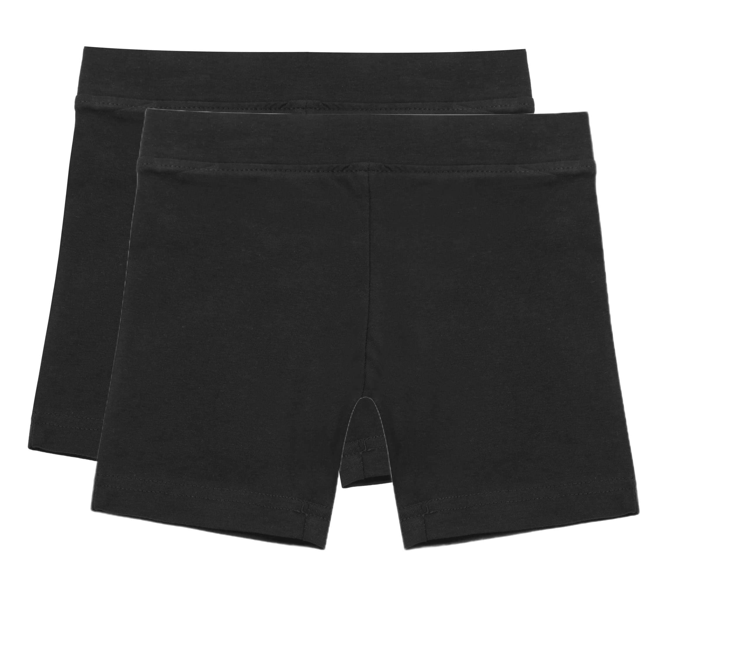 Listers Schoolwear Girls Dance Modesty Shorts 100% Cotton Breathable and Safety Dress Short Kids Stretchy Dancing Bike Pants Cycling Shorts for Girls Size 4-16 Years Black — view 13