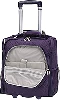 Amazon.com | Rockland Melrose Upright Wheeled Underseater Carry-On