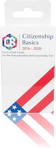 Miniatura 7 de Citizenship Basics - Tarjetas didácticas para la entrevista de naturalización de los Estados Unidos USCIS 100 preguntas civiles
