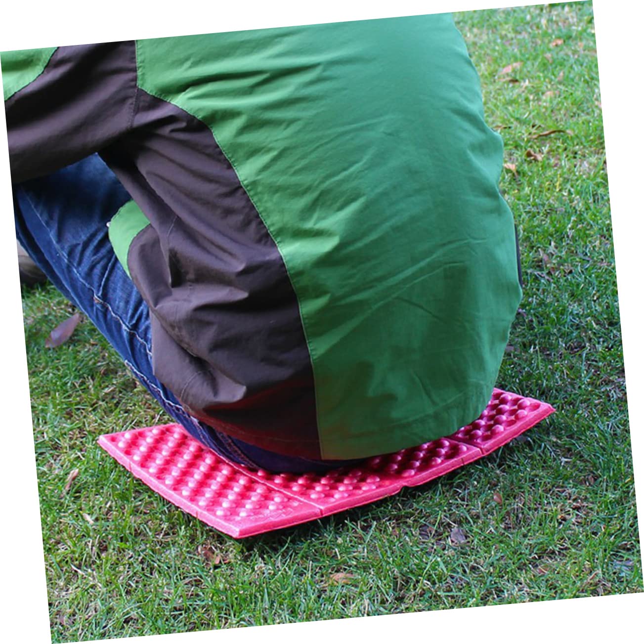 Happyyami Camping Rug for Tent Double-Sided Foam Pad Comfortable Durable and Water-Resistant Seat Cushion