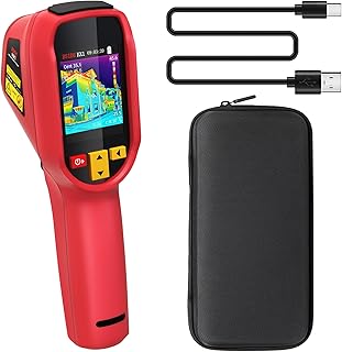 BSIDE HX1 Handheld Wärmebildkamera 240x240 IR-Auflösung mit 25 Hz Bildwiederholrate, 15 Farbpaletten, Infrarot Thermal Kamera -4 °F bis 1022 °F für Leckortung Haus Wärmebrücken