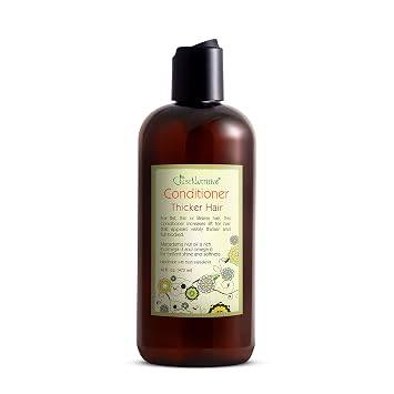 Just Nutritive Thicker Hair Conditioner | Best Conditioner for Thicker Hair | Leaves hair soft, silky with a fuller looking appearance that shines with lushness