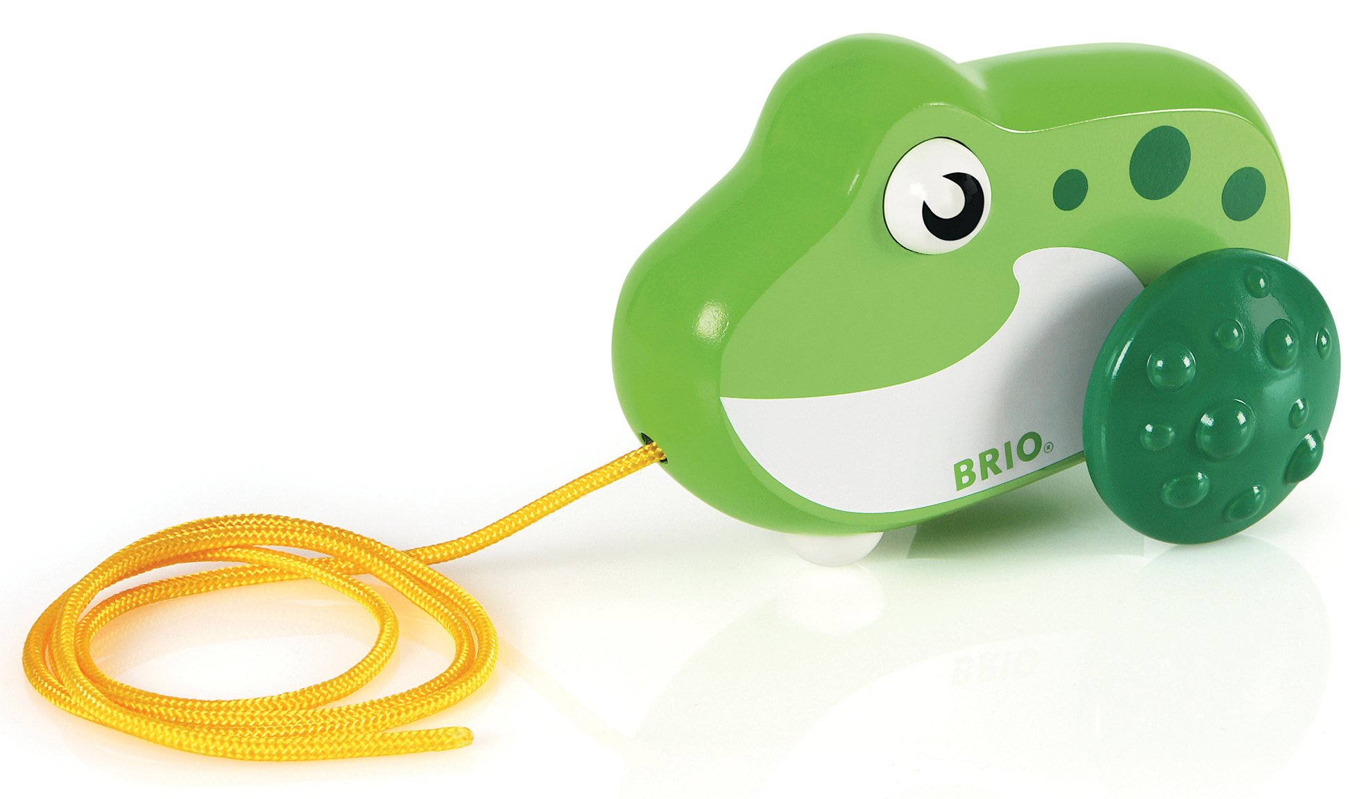 BRIO 30208 Pull Along Frog