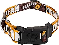 Vista 13 de Country Brook Petz - Collar ajustable de 1/2 pulgada para perros para razas pequeñas, medianas y grandes, colección deportiva y de camuflaje