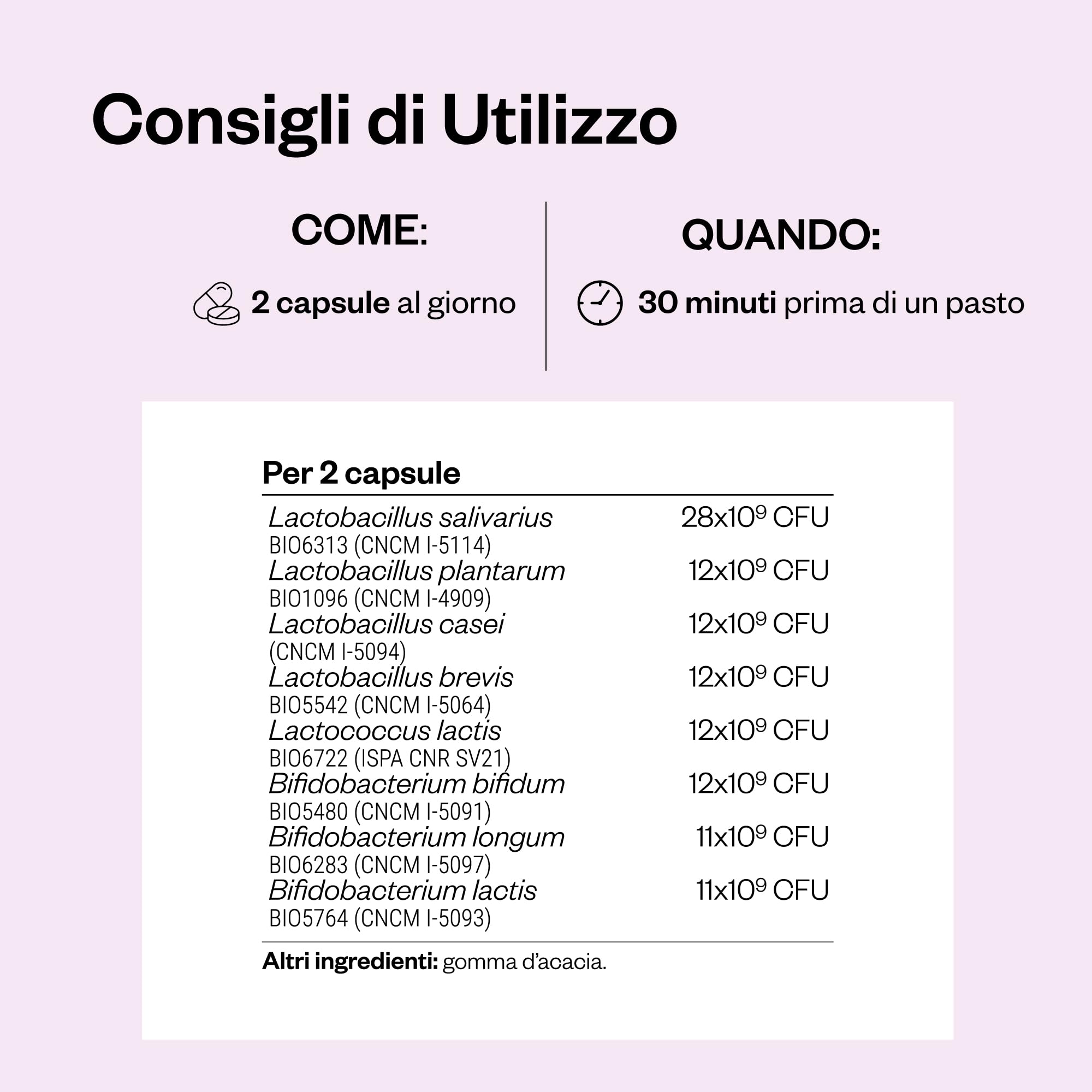 Lactoxira - Rinforza il Sistema Immunitario - Migliora l'Umore -SuperSmart | Integratore Alimentare Con 8 Fermenti Lattici Vivi Probiotici (Lactobacillus & Bifidobacterium) - No OGM - 60 Capsule DR