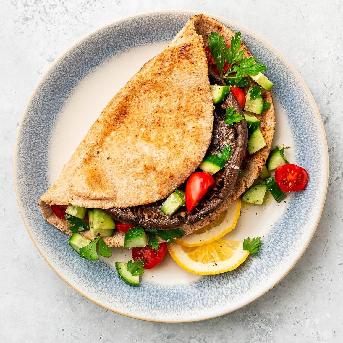 Atoria's Family Bakery Whole Grain Pita Flatbread 8 Pack | 48 Individual Pita Pockets | Fresh Baked, All Natural, GMO Free, and No Artificial Preservatives or Flavors 8-Packs of 6 Sheets (48 Sheets)