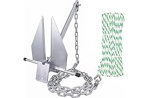 24' Pontoon Boat Anchoring Haven: The Essential Fluke Anchor Kit for Supreme Stability