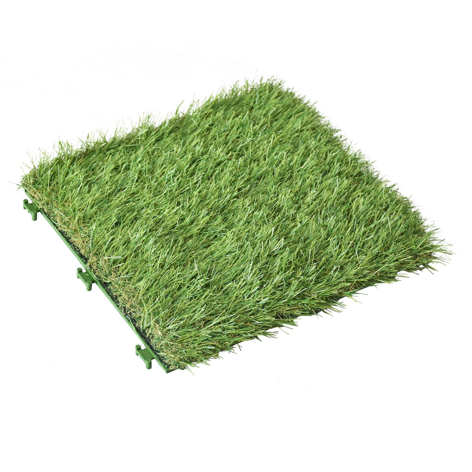 人工芝 30cm × 30cm × 81枚 ジョイントタイプ Amazon.co.jp: DORIS ドリス 人工芝 ジョイント式 芝丈35mm