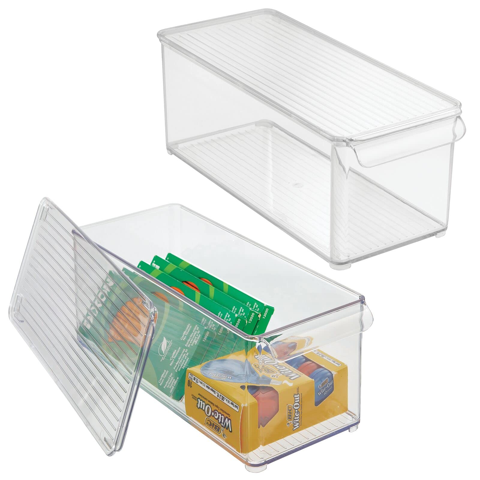 MDesign Organizer Scrivania - Contenitori Porta Cancelleria In Plastica Per Scrivania, Comò E - 14