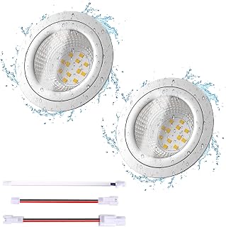 DoRight Range Hood Light Bulbs LED Stove Appliance Light Bulb 2W Kitchen Light Replacement for 20W Halogen Bulb, Stove Bulbs Under Hood Light Warm White 3000K Under Cabinet Lights, DC 12V, 2-Pack