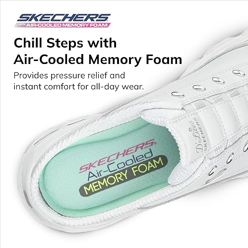 Miniatura 5 de Skechers - Tenis Sport D'Lites de talón abierto sin cordones para mujer