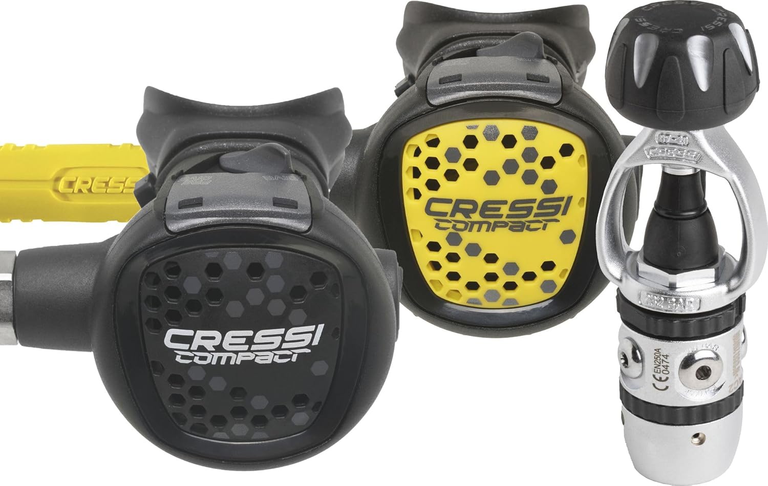 Cressi Scuba Diving Regulator Kit - AC2 Piston 1st Stage