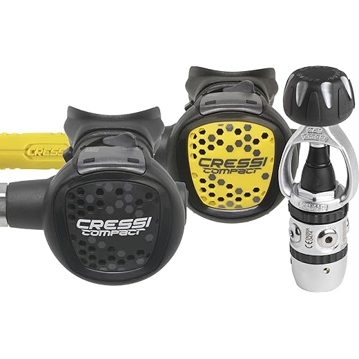 Cressi Set Detendeur Plongee Compact AC2 + Octopus