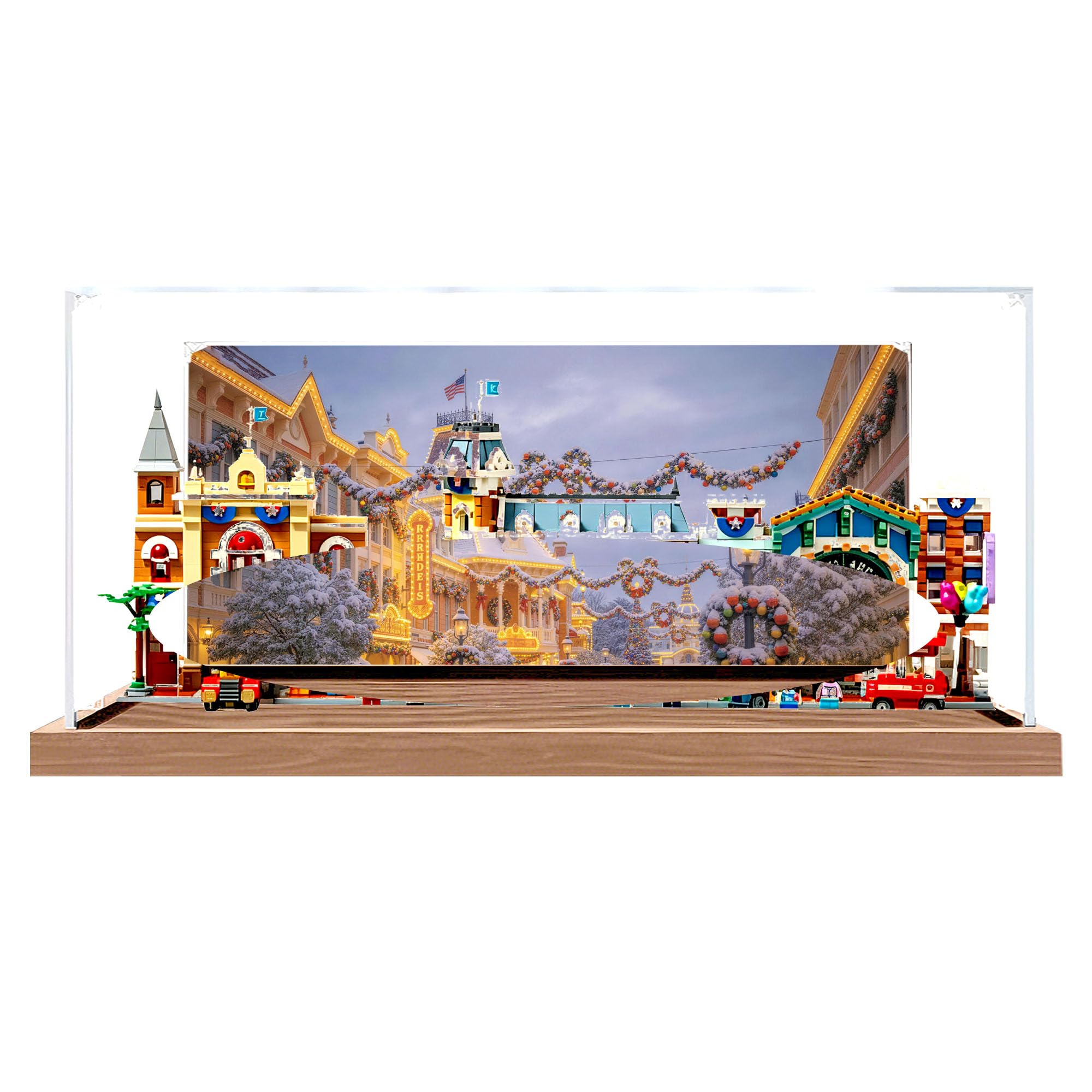 Clear Acrylic Showcase Box for Le-go 43302 Sets (Background 3)