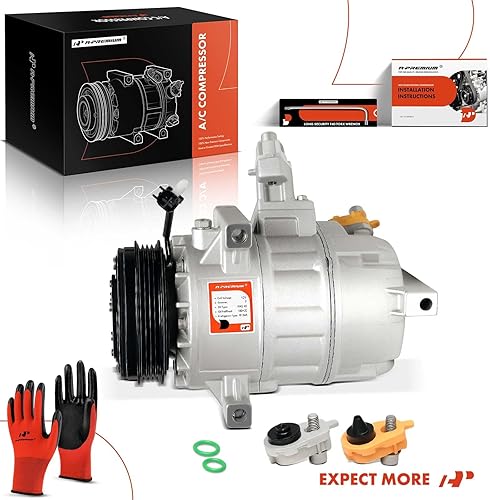 Miniatura 10 de A-Premium Compresor de aire acondicionado con embrague compatible con Ford Transit-150, Transit-250, Transit-350, Transit-350 HD, 2020 2021 2022 2023