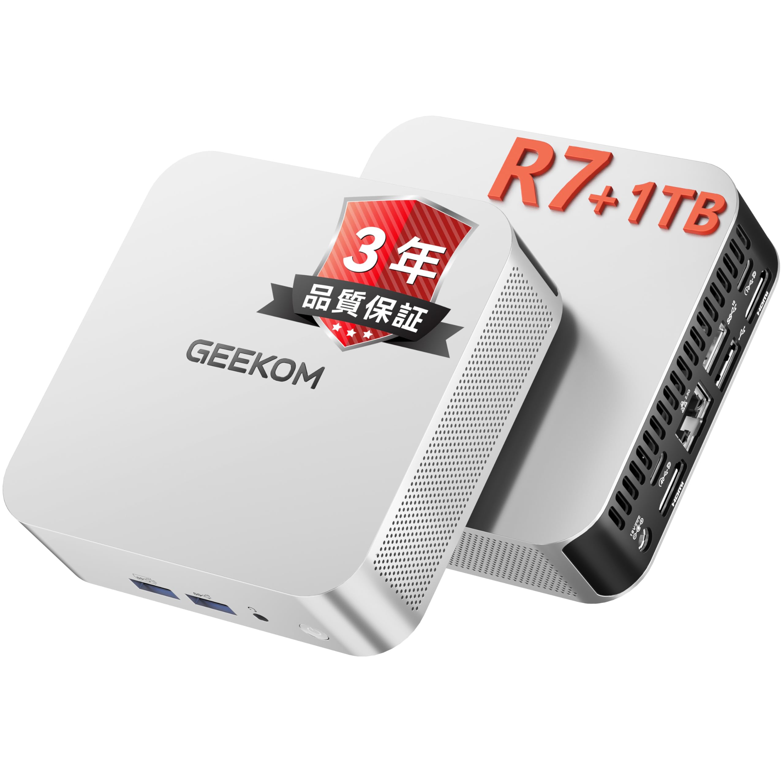 Amazon.co.jp: 【欧州受賞・全新升级】GEEKOM A6 ミニpc AMD Ryzen 7
