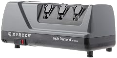 Mercer Culinary Triple Diamond 3 Stage Electric Knife Sharpener